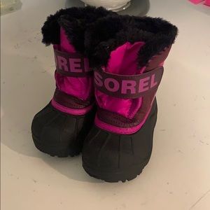 Girls toddler snow boots